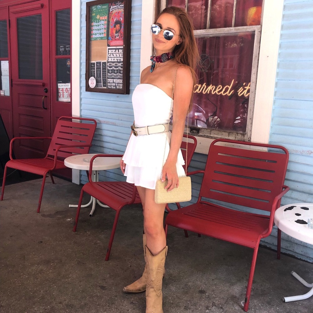 White romper - only worn once